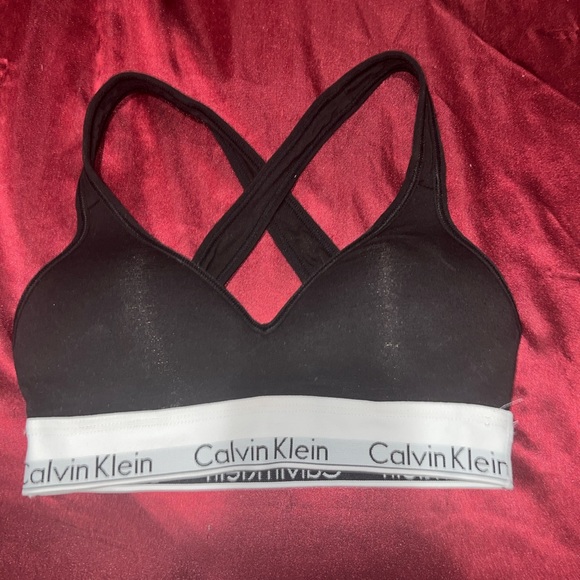 Calvin Klein Other - NEW Calvin Klein black sports bra